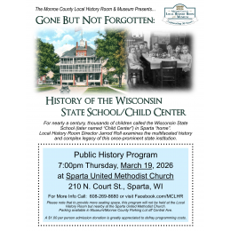 Local History Room Program to Explore History of Wisconsin State School/Child Center