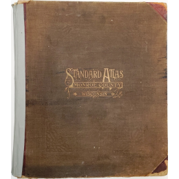 1915 Standard Atlas of Monroe County, Wisconsin