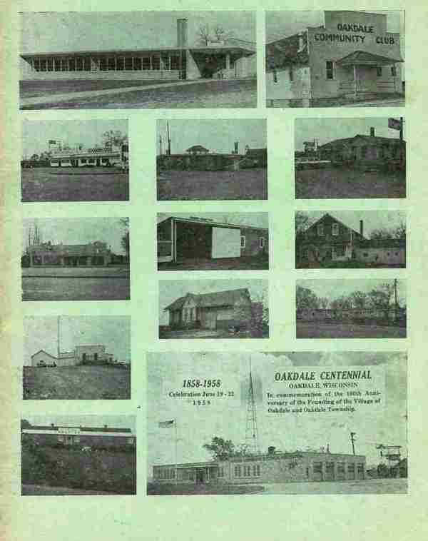 Oakdale Centennial Book, 1858-1958