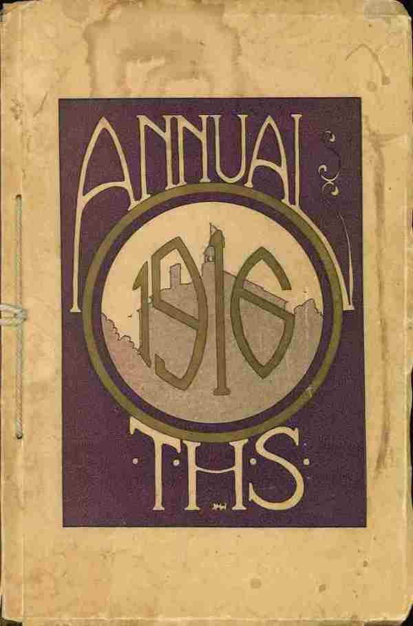 1916 Tomah High School Annual