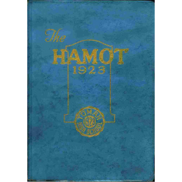 1923 &ldquo;Hamot&rdquo; Yearbook (Tomah High School)