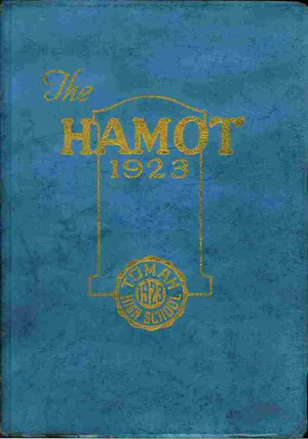 1923 “Hamot” Yearbook (Tomah High School)