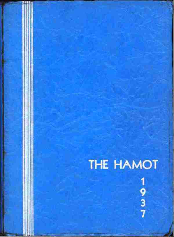 1937 “Hamot” Yearbook (Tomah High School)