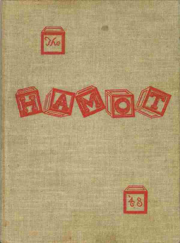 1943 “Hamot” Yearbook (Tomah High School)
