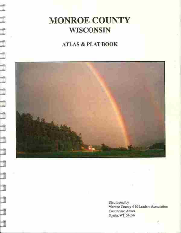 1994 Land Atlas & Plat Book Of Monroe County, WI