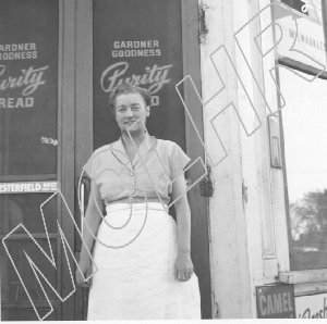 1952 Press Photo Miss Louise Lyman Mrs Edward Brennan Tea Illinois
